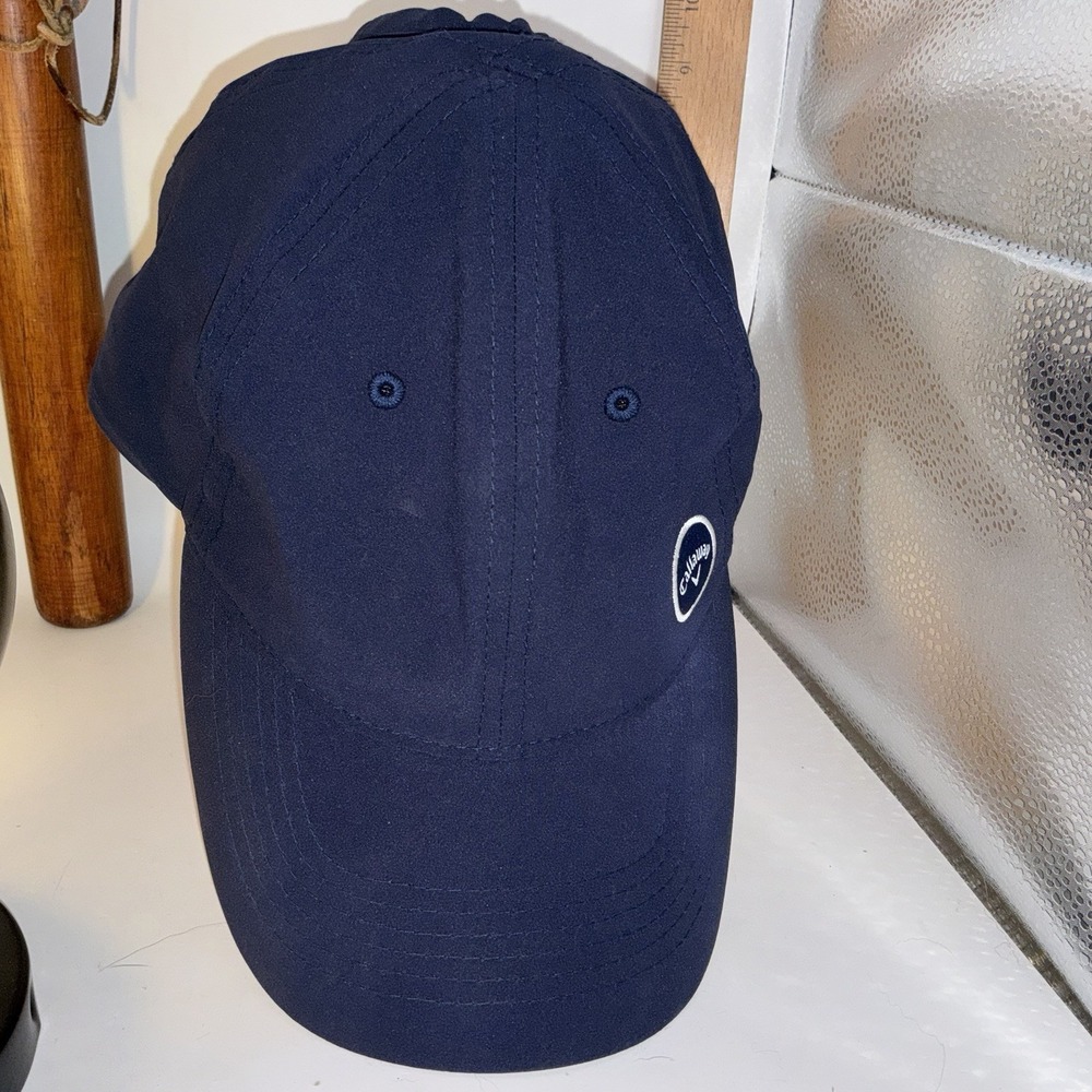 Calloway Blue Golf Hat Adjustable With Ponytail Hole Ponyflo